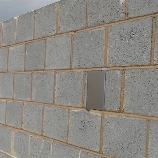 blockplate double in wall